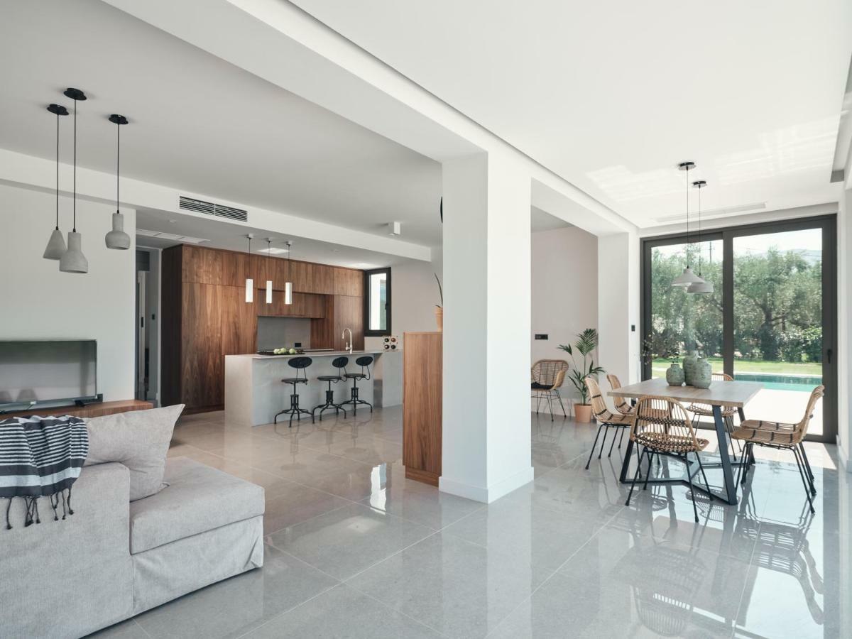 Drallos Luxury Villa 阿利卡纳斯 外观 照片